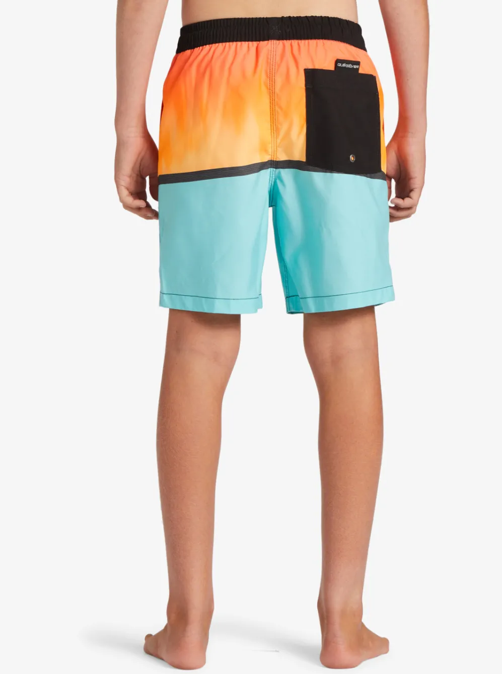 Quiksilver Boardshorts|Boy'S 8-16 Everyday Mix Vl 15Nb Elastic Waist Shorts Orange Pop