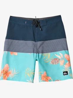 Quiksilver Shorts|Boy'S 8-16 Everyday Panel 17" Boardshorts Midnight Navy