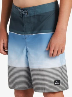 Quiksilver Shorts|Boy'S 8-16 Everyday Slab 17 Boardshorts Midnight Navy