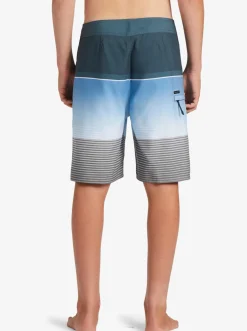 Quiksilver Shorts|Boy'S 8-16 Everyday Slab 17 Boardshorts Midnight Navy