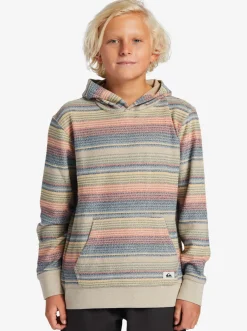 Quiksilver Jackets|Boys 8-16 Great Otway Hoodie Plaza Taupe Great Otway