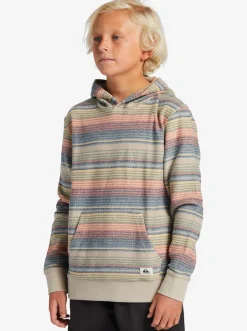Quiksilver Jackets|Boys 8-16 Great Otway Hoodie Plaza Taupe Great Otway