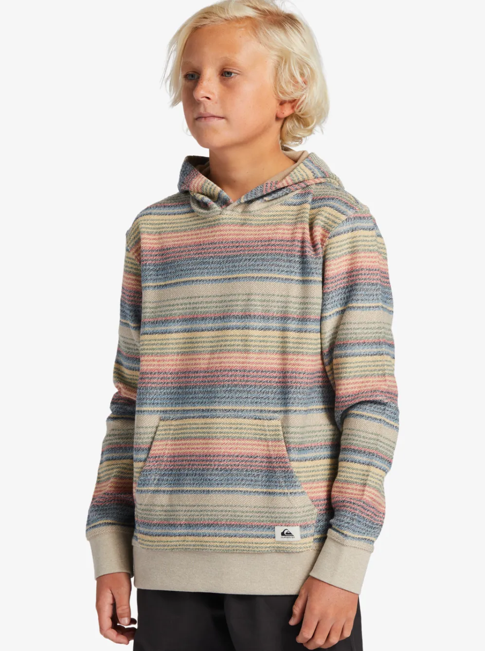 Quiksilver Jackets|Boys 8-16 Great Otway Hoodie Plaza Taupe Great Otway
