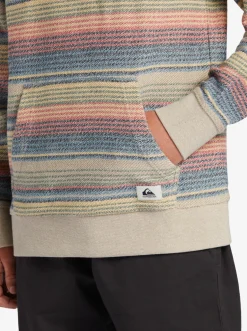 Quiksilver Jackets|Boys 8-16 Great Otway Hoodie Plaza Taupe Great Otway