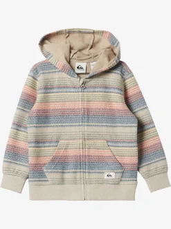 Quiksilver Sweatshirts & Hoodies|Boy'S 2-7 Great Otway Zip-Up Hoodie Plaza Taupe Great Otway