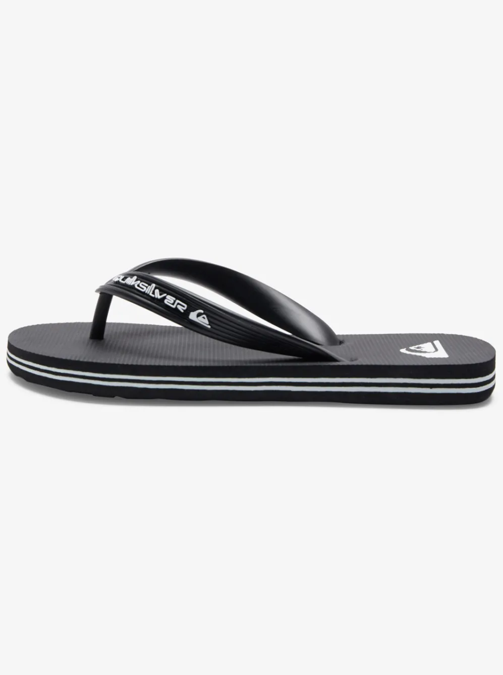 Quiksilver Sandals|Boy'S 8-16 Molokai Core Flip-Flops Black 1