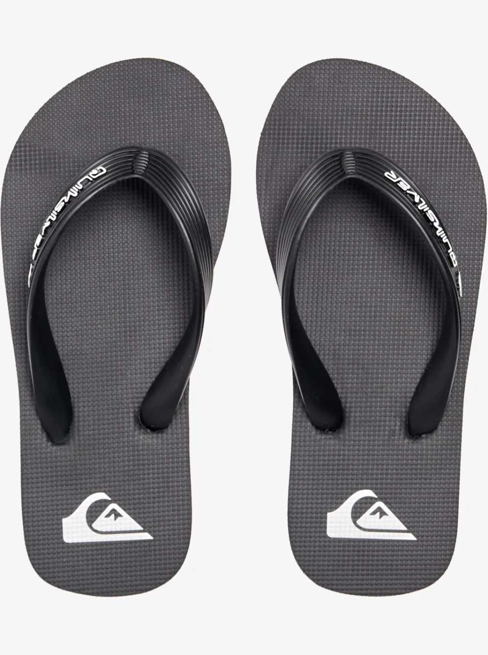 Quiksilver Sandals|Boy'S 8-16 Molokai Core Flip-Flops Black 1