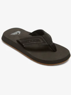 Quiksilver Sandals|Boy'S 8-16 Monkey Wrench Core Sandals Black 1