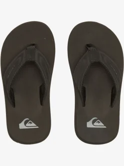 Quiksilver Sandals|Boy'S 8-16 Monkey Wrench Core Sandals Black 1