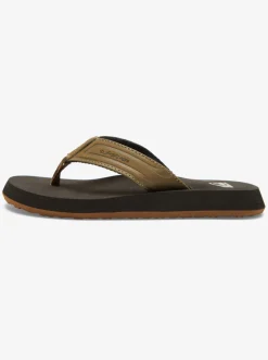 Quiksilver Sandals|Boy'S 8-16 Monkey Wrench Core Sandals Tan 1
