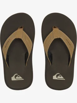 Quiksilver Sandals|Boy'S 8-16 Monkey Wrench Core Sandals Tan 1