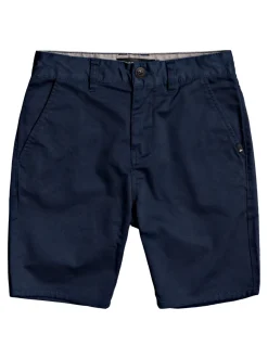 Quiksilver Shorts|Boy'S 8-16 New Everyday Union Stretch Chino Shorts Navy Blazer
