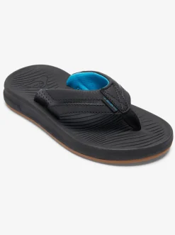 Quiksilver Sandals|Boy'S 8-16 Oasis Sandals Black/Black/Brown