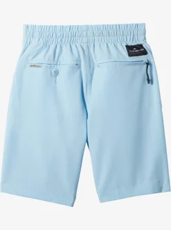 Quiksilver Shorts|Boy'S 2-7 Ocean Elastic Waist 14" Amphibian Boardshorts Clear Sky
