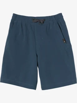 Quiksilver Shorts|Boy'S 2-7 Ocean Elastic Waist 14" Amphibian Boardshorts Midnight Navy