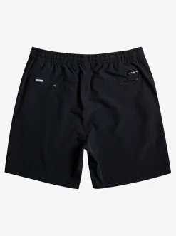 Quiksilver Shorts|Boy'S 2-7 Ocean Elastic Waist 14" Amphibian Boardshorts Black