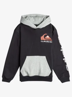 Quiksilver Sweatshirts & Hoodies|Boy'S 8-16 Omni Logo Hoodie Black
