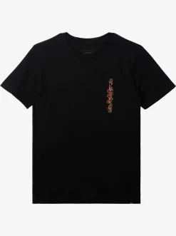 Quiksilver Tees|Boy'S 8-16 Omni Serpent T-Shirt Black