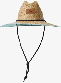 Quiksilver Hats|Boy'S 2-7 Outsider Jb Sun Hat Pastel Turquoise Next Gen 233
