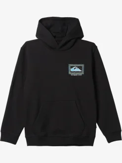 Quiksilver Jackets|Boy'S 8-16 Perfect Peaking Stingrayhoody Pullover Sweatshirt Black