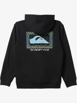 Quiksilver Jackets|Boy'S 8-16 Perfect Peaking Stingrayhoody Pullover Sweatshirt Black