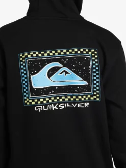 Quiksilver Jackets|Boy'S 8-16 Perfect Peaking Stingrayhoody Pullover Sweatshirt Black