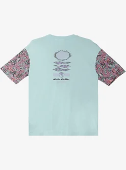 Quiksilver Tees|Boy'S 8-16 Radical All-Over T-Shirt Purple Rose Radical Times 233