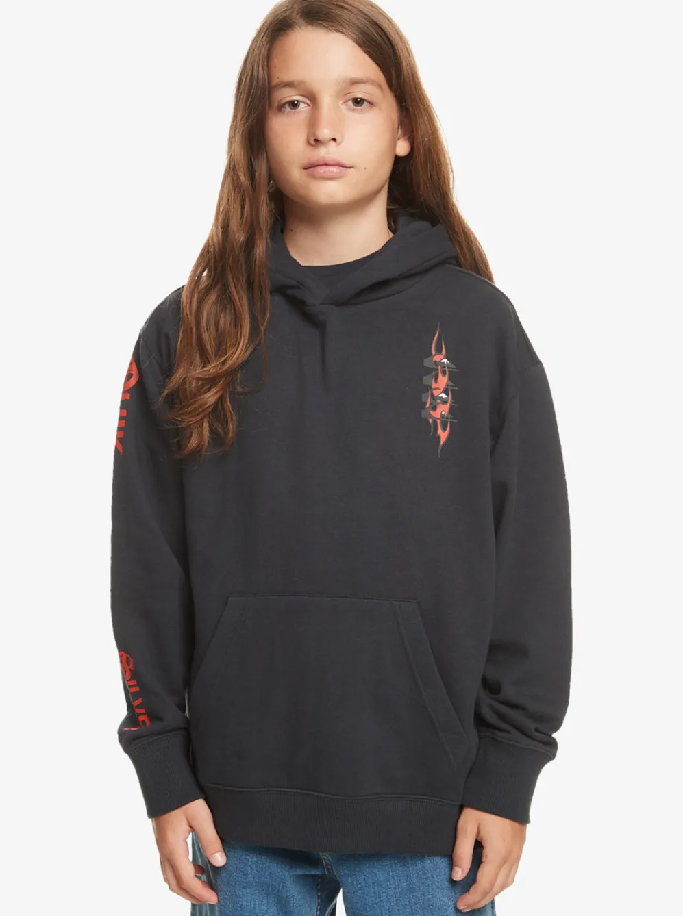 Quiksilver Sweatshirts & Hoodies|Boy'S 8-16 Radical Times Hoodie Black