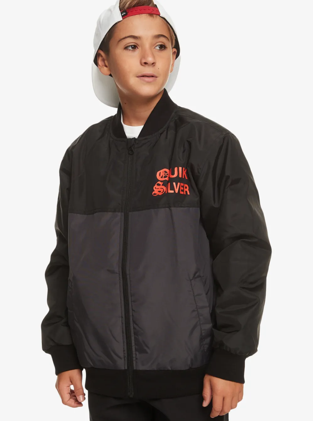 Quiksilver Jackets|Boy'S 8-16 Radical Times Jacket Black