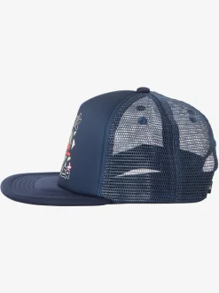Quiksilver Hats|Boy'S 8-16 Rat Pack Trucker Hat Navy Blazer
