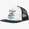 Quiksilver Hats|Boy'S 8-16 Rat Pack Trucker Hat White