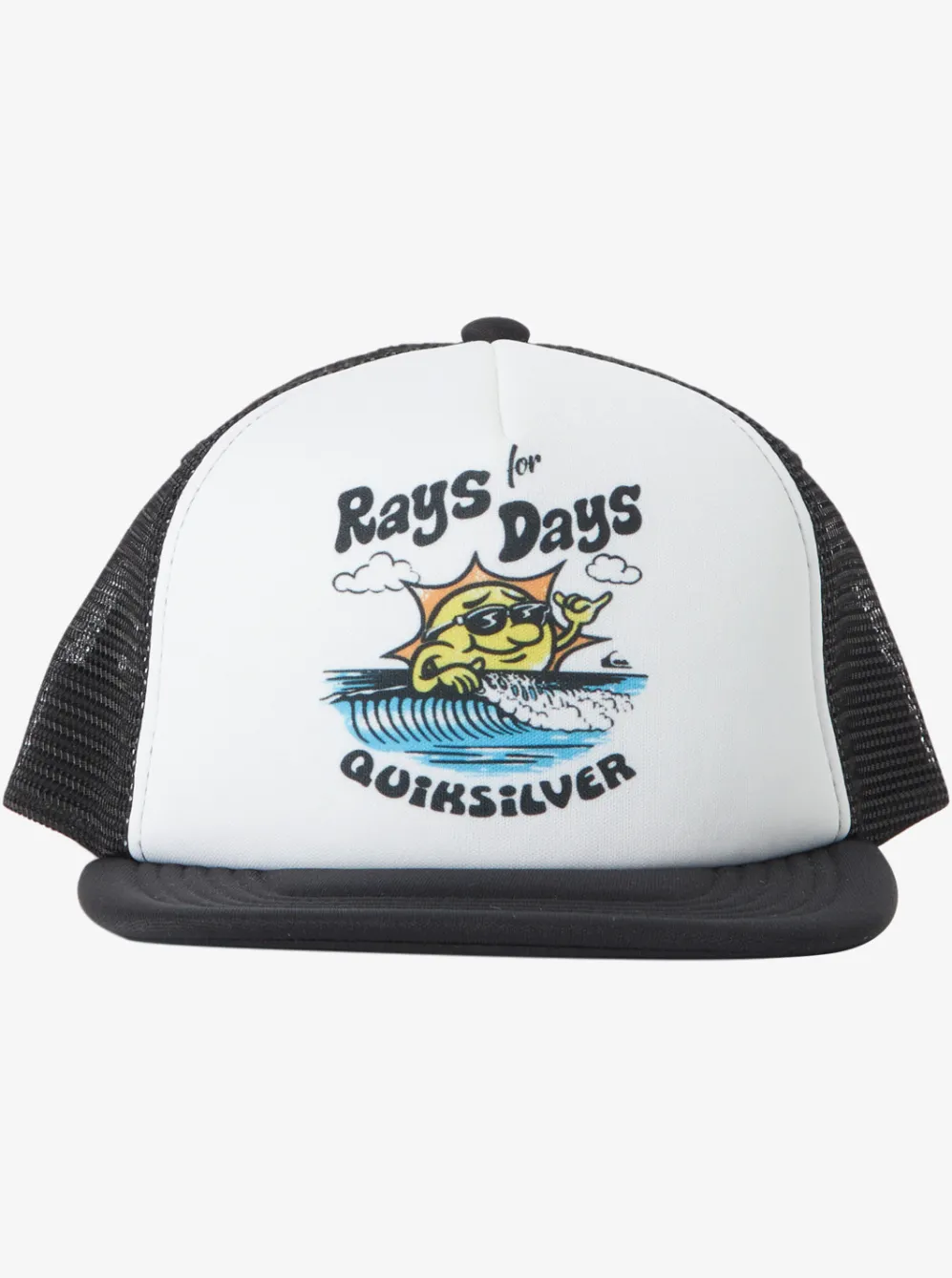 Quiksilver Hats|Boy'S 8-16 Rat Pack Trucker Hat White