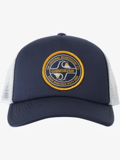 Quiksilver Hats|Boy'S 8-16 Secret Slab Trucker Hat Navy Blazer