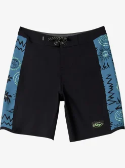 Quiksilver Shorts|Boy'S 8-16 Surfsilk Radical Arch 16" Boardshorts Black
