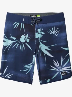 Quiksilver Shorts|Boy'S 8-16 Surfsilk Scallop 17" Boardshorts Naval Accademy