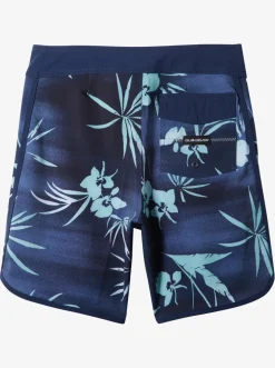 Quiksilver Shorts|Boy'S 8-16 Surfsilk Scallop 17" Boardshorts Naval Accademy