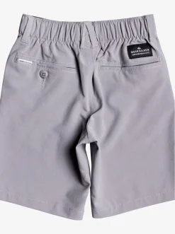 Quiksilver Shorts|Boy'S 2-7 Union Amphibian 14" Hybrid Shorts Sleet