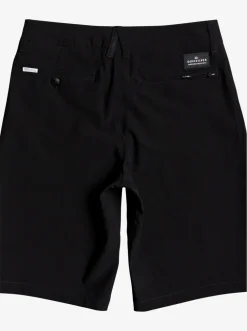 Quiksilver Shorts|Boy'S 8-16 Union Amphibian 19" Hybrid Shorts Black
