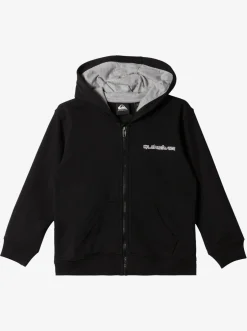 Quiksilver Sweatshirts & Hoodies|Boy'S 2-7 Vintage Rising Lines Zip-Up Hoodie Black