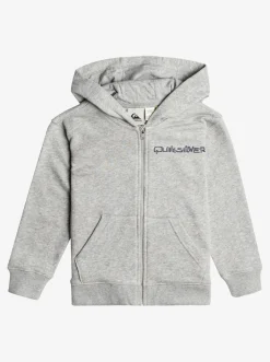 Quiksilver Sweatshirts & Hoodies|Boy'S 2-7 Vintage Rising Lines Zip-Up Hoodie Light Grey Heather