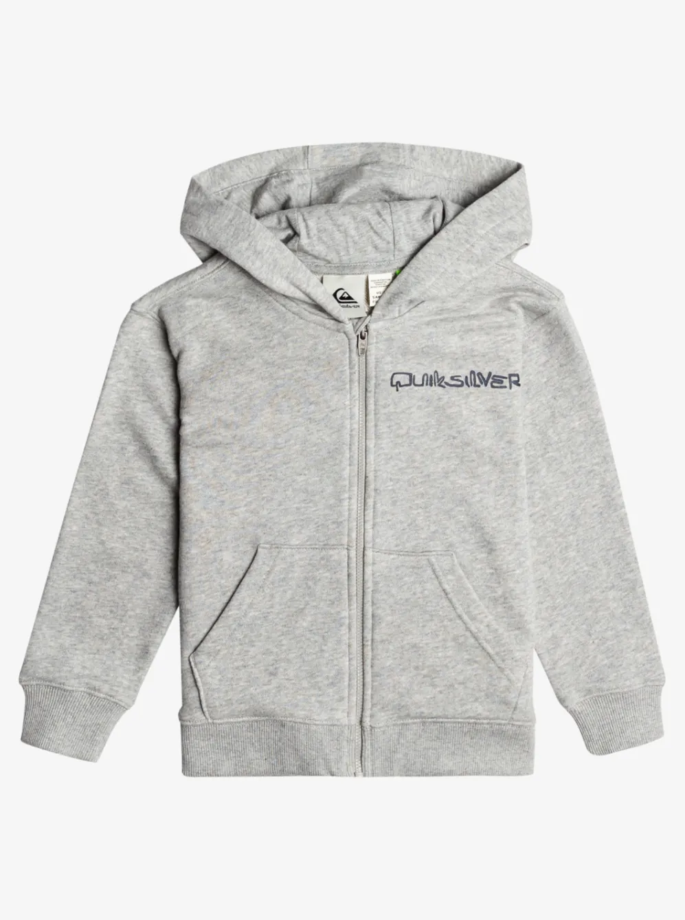 Quiksilver Sweatshirts & Hoodies|Boy'S 2-7 Vintage Rising Lines Zip-Up Hoodie Light Grey Heather