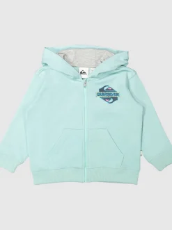 Quiksilver Sweatshirts & Hoodies|Boy'S 2-7 Vintage Rising Lines Zip-Up Hoodie Pastel Turquoise