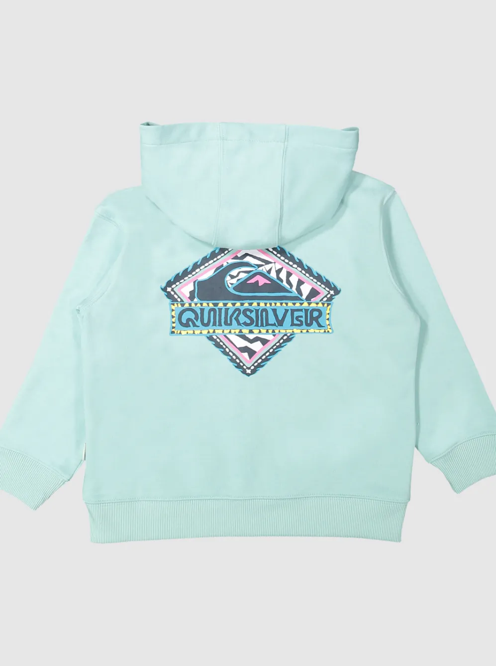 Quiksilver Sweatshirts & Hoodies|Boy'S 2-7 Vintage Rising Lines Zip-Up Hoodie Pastel Turquoise