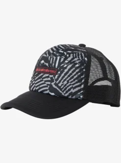 Quiksilver Hats|Boy'S 8-16 Vulture Coop Trucker Hat Jet Black