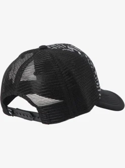 Quiksilver Hats|Boy'S 8-16 Vulture Coop Trucker Hat Jet Black
