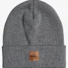 Quiksilver Accessories|Brigade Fold-Over Beanie Heather Grey