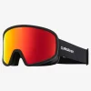Quiksilver Accessories|Browdy Color Luxe Snow Goggles Black/Clux Ml Red S3