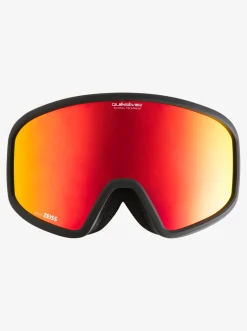 Quiksilver Accessories|Browdy Color Luxe Snow Goggles Black/Clux Ml Red S3