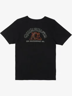 Quiksilver Tees|Bubble Outline T-Shirt Black