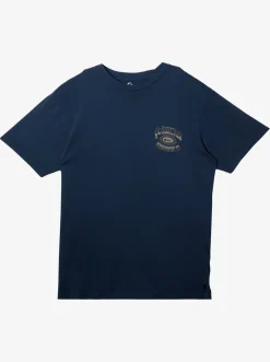 Quiksilver Tees|Bubble Outline T-Shirt Clear Sky